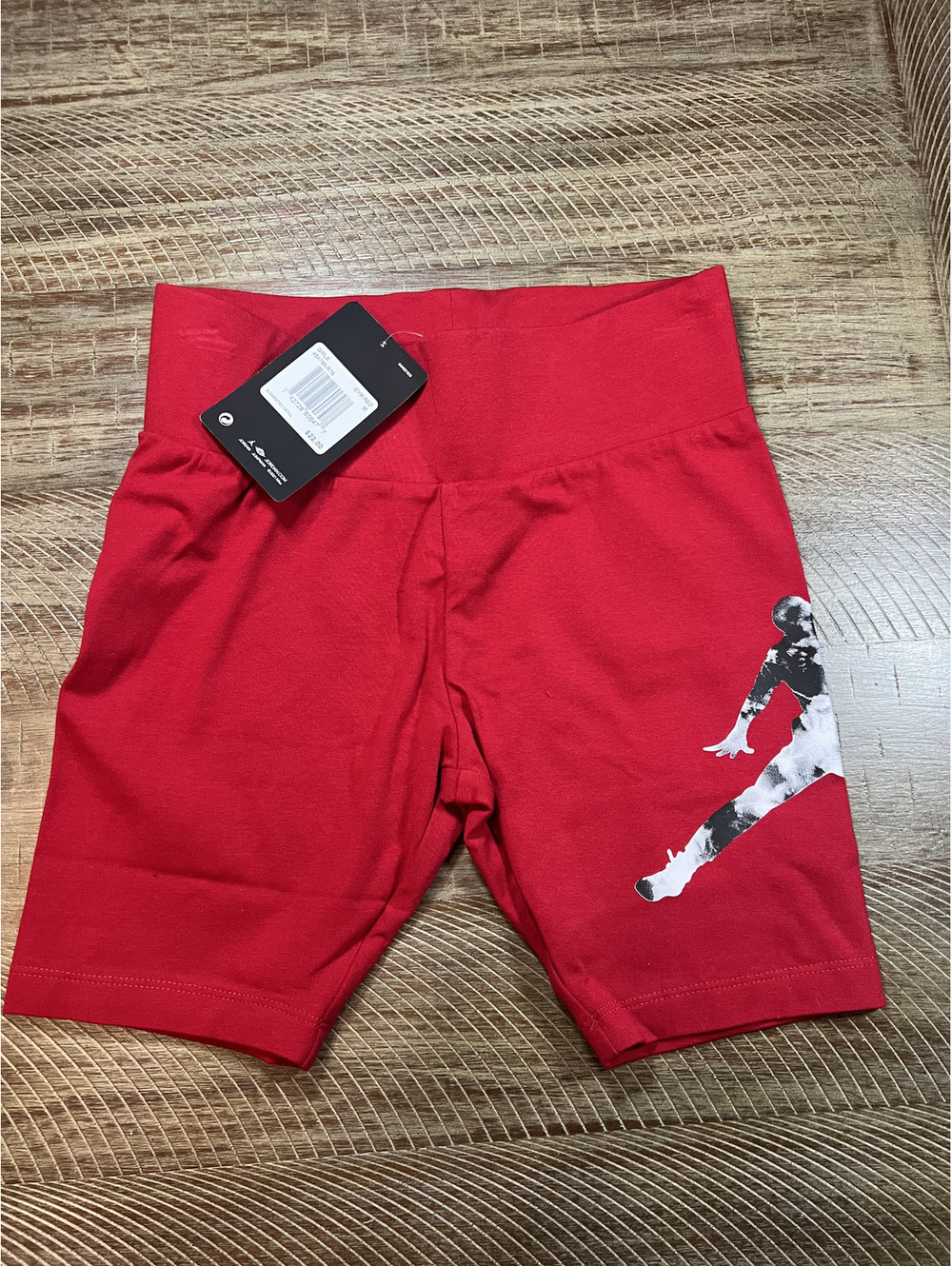 Jordan Girls Gym Red biker shorts - medium 10 - 12 years - NWT